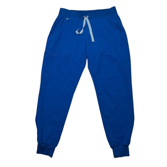 Figs Zamora Joggers Scrub Pants Royal Blue - Picture 1 of 8